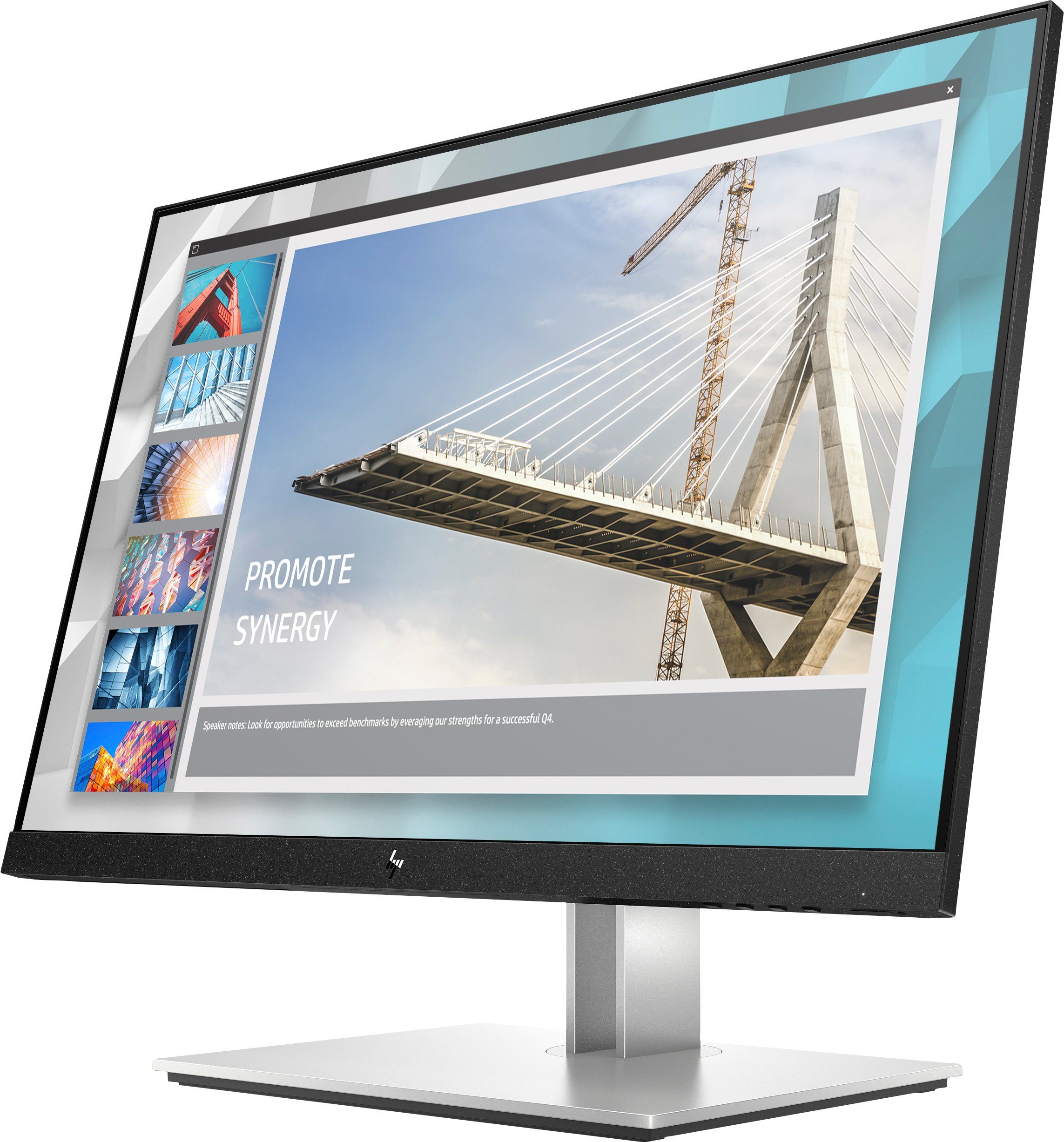 HP E-Display E24i G4 24inch IPS WUXGA 1920x1200 16:10 Display Port HDMI VGA 5xUSB Without Cable 3YW_1