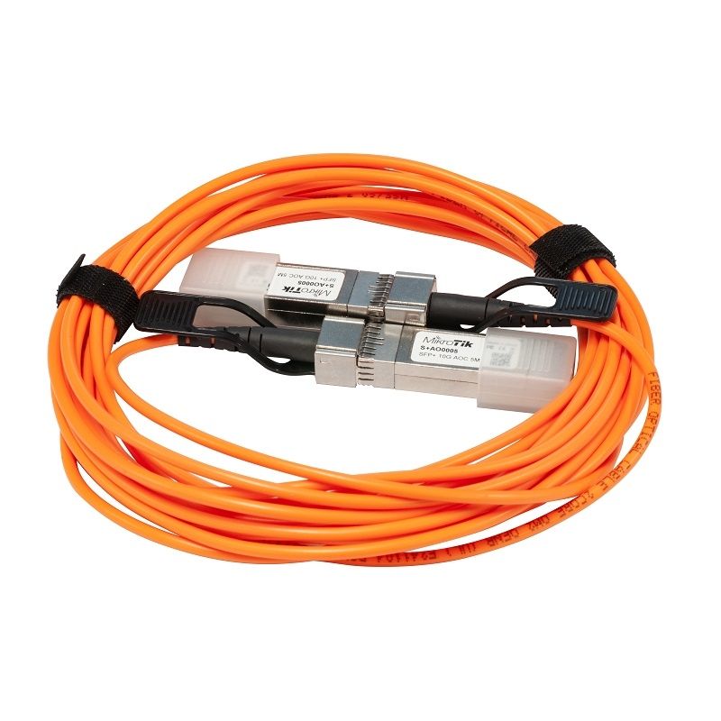 MIKROTIK S+AO0005 10-Gigabit SFP+ Active Optics direct attach cable 5m_1