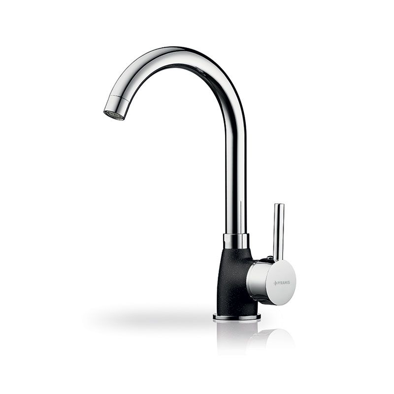 Pyramis Silvio Duo kitchen mixer 090929638 Granite / Carbon_1