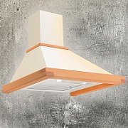 Akpo WK-4 Rustica Eco 60  Chimney hood Beige, Wood_1