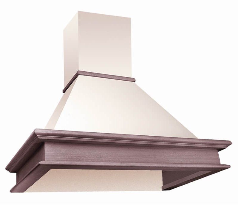 Akpo WK-4 Rustica 60 Cooker hood Wall-mounted Beige, Wood_1
