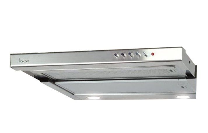 Akpo WK-7 Light 60 cooker hood Semi built-in (pull out) Stainless steel_2