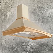 Akpo WK-4 Rustica Country 450 m³/h Wall-mounted Beige, Wood_1