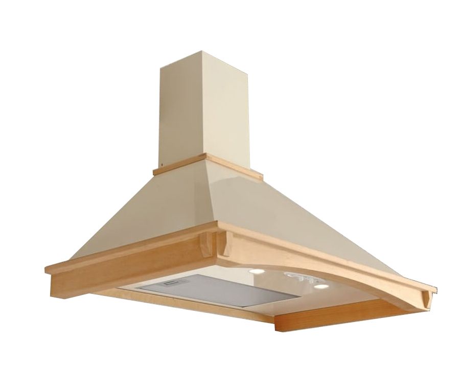 Akpo WK-4 Rustica Country 450 m³/h Wall-mounted Beige, Wood_2