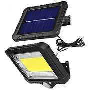 Maclean Energy MCE438 Solar LED Floodlight with motion sensor, IP44, 5W, 400lm, 6000K cold white, lithium battery 1300 mAh, 5.5V DC_2