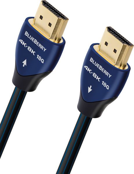 Cablu HDMI 4K AudioQuest BlueBerry, HDMI 2.1/HDCP 2.2, eARC, 1.5m_1