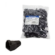 MANSON mufe RJ-45 LOGILINK pt. cablu UTP, FTP, SFTP, RJ-45 (T), plastic, 100 buc, negru, 