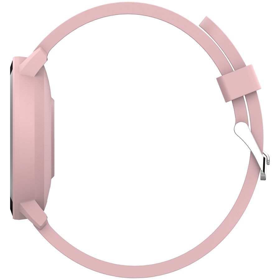 Smart watch, 1.3inches IPS full touch screen, Round watch, IP68 waterproof, multi-sport mode, BT5.0, compatibility with iOS and android, Pink, Host: 25.2*42.5*10.7mm, Strap: 20*250mm, 45g_4