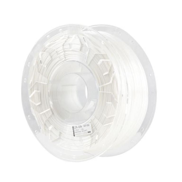 CREALITY PLA 3D Printer Filament, silk white, Printing temperature: 190-220, Filament diameter: 1.75mm, Tensile strength: 60MPa, Size of filament wheel: Diameter 200mm, height 66mm, hole diameter 56mm. Utilizare: pana la 6 luni de la deschiderea ambalajului._1