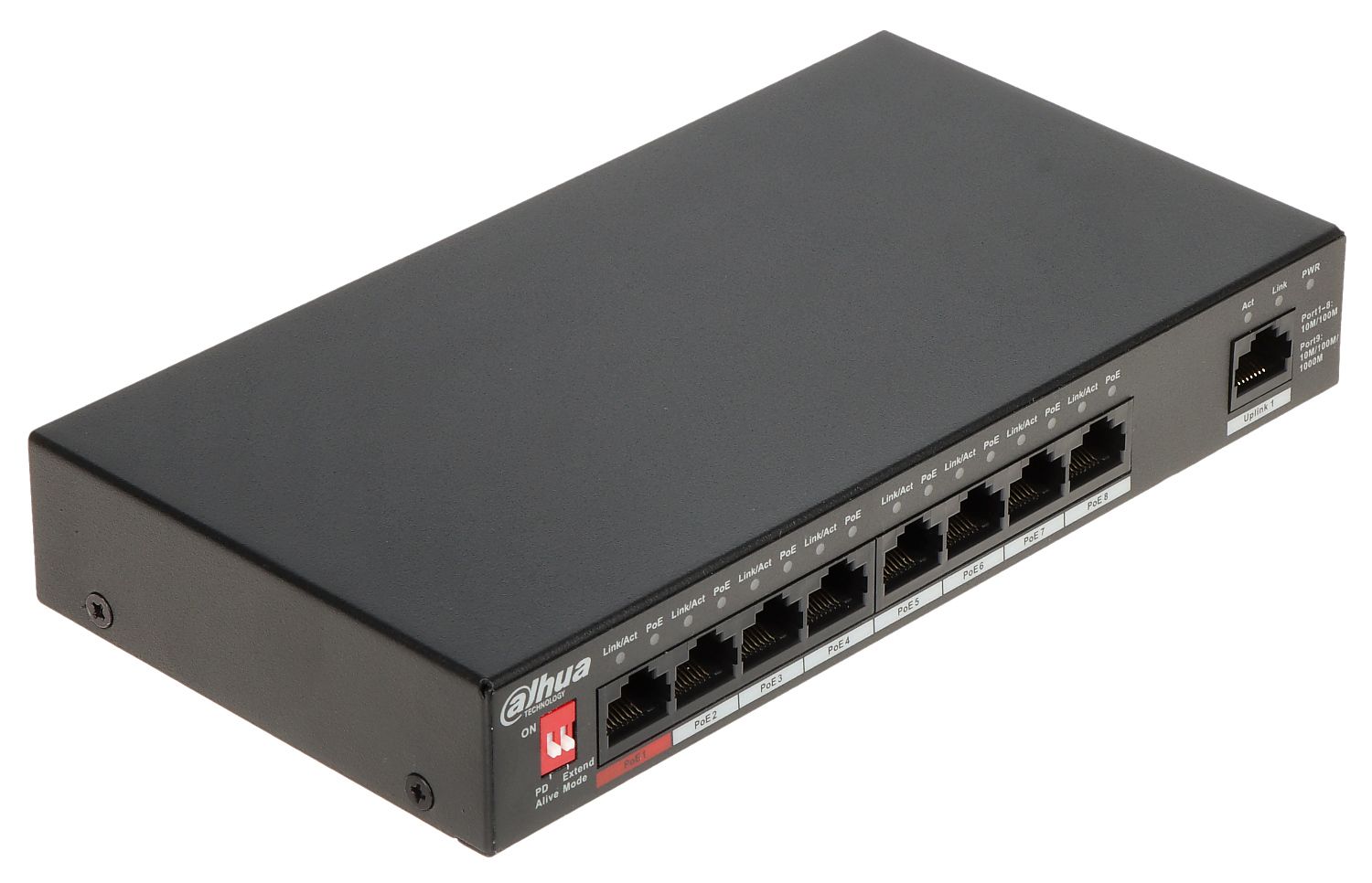 SWITCH  8Ports PoE PFS3009-8ET1GT-96-V2_1