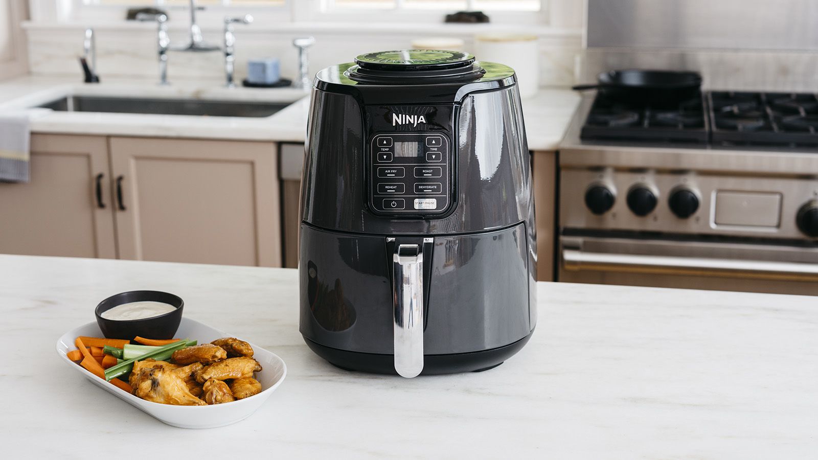 Ninja AF100 Single 3.8 L Stand-alone 1550 W Hot air fryer Black_5