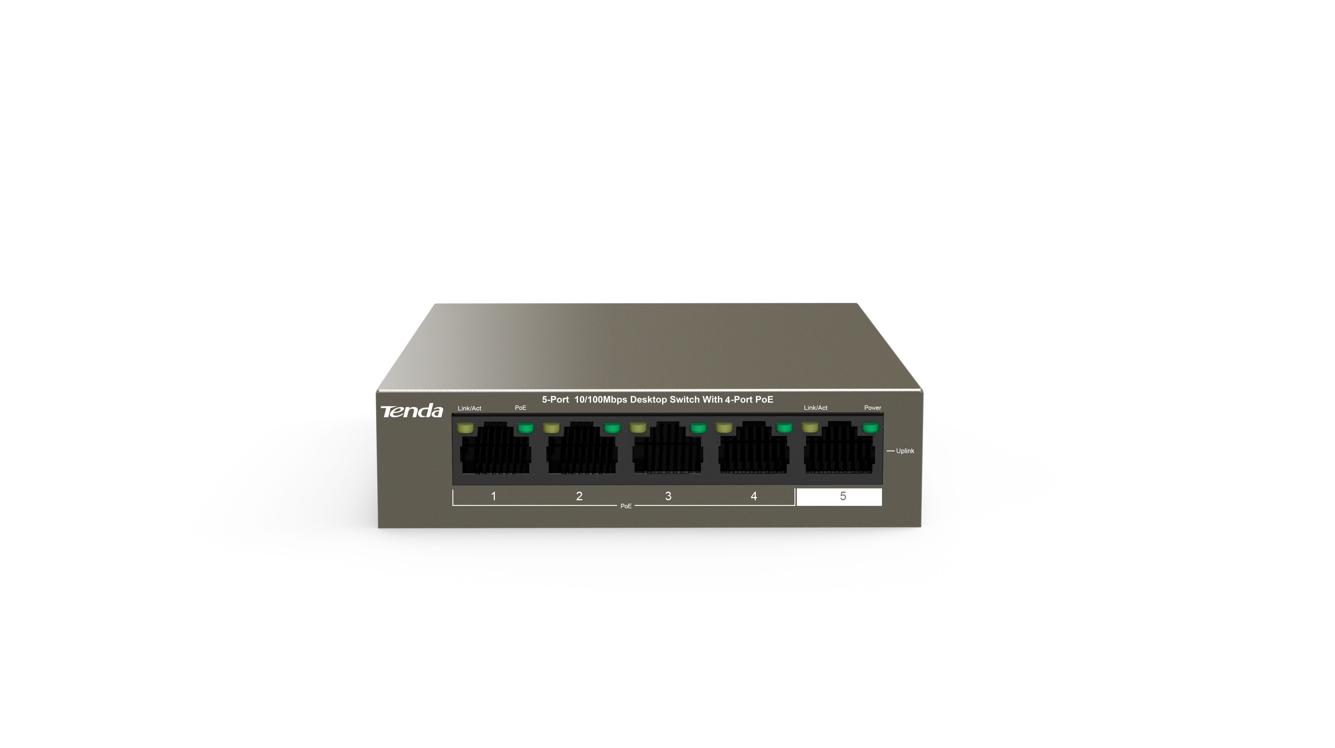 Switch TENDA TEF1105P-4-63W, 5 Port, 10/100 Mbps_2