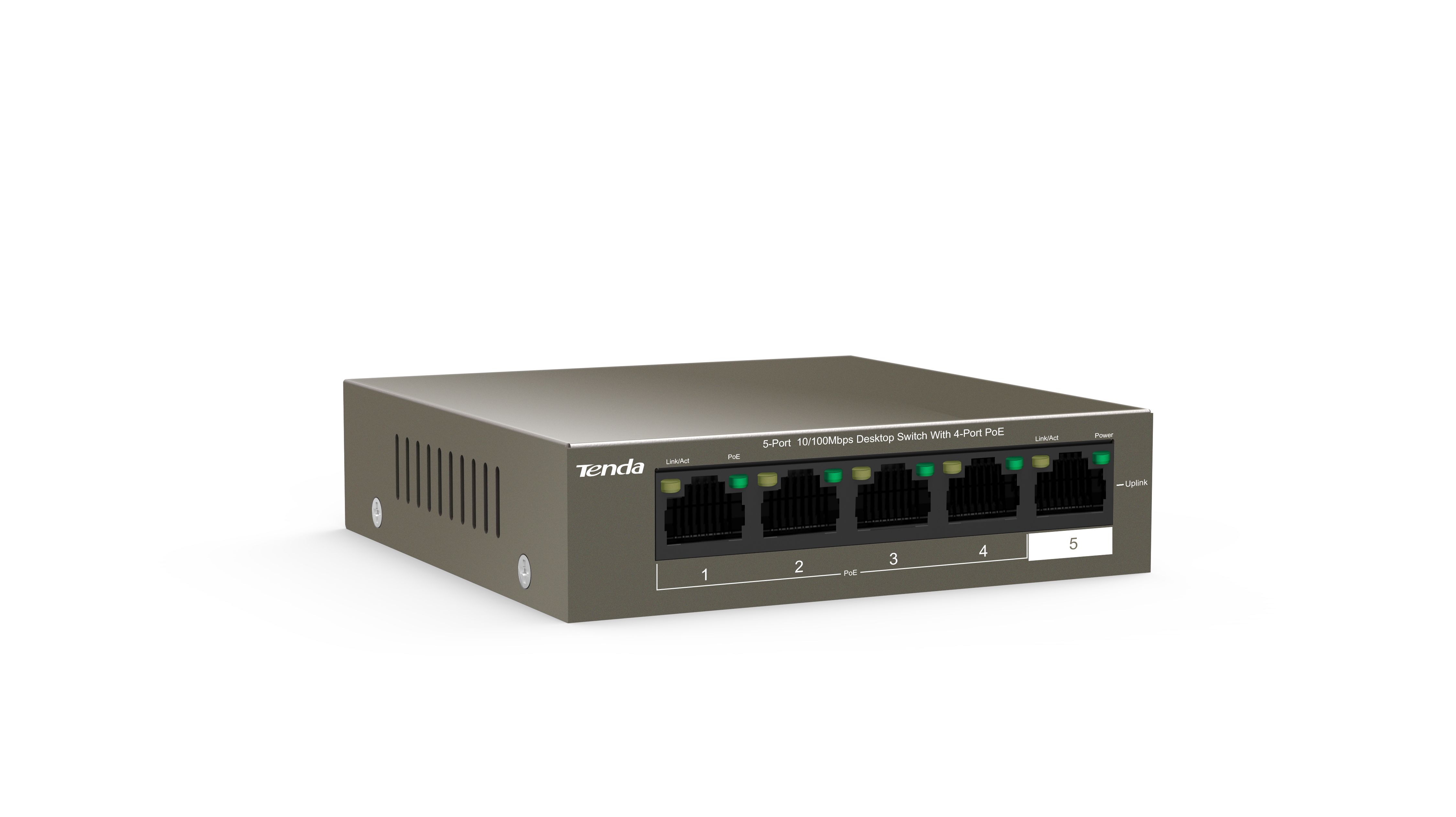 Switch TENDA TEF1105P-4-63W, 5 Port, 10/100 Mbps_3