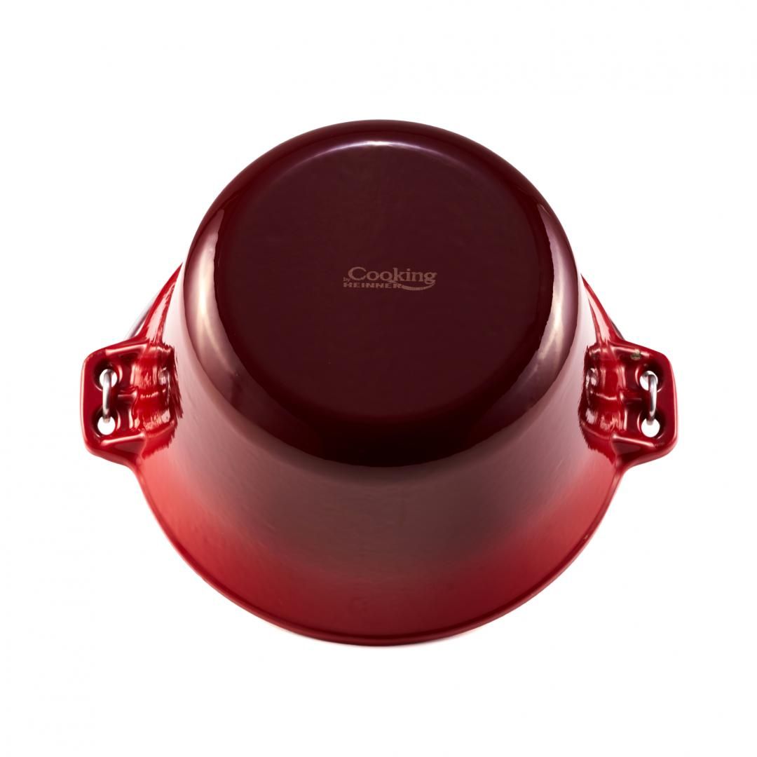 Ceaun din  fonta,   emailat , 22 X 13 CM , 3L, COOKING  BY HEINNER_4