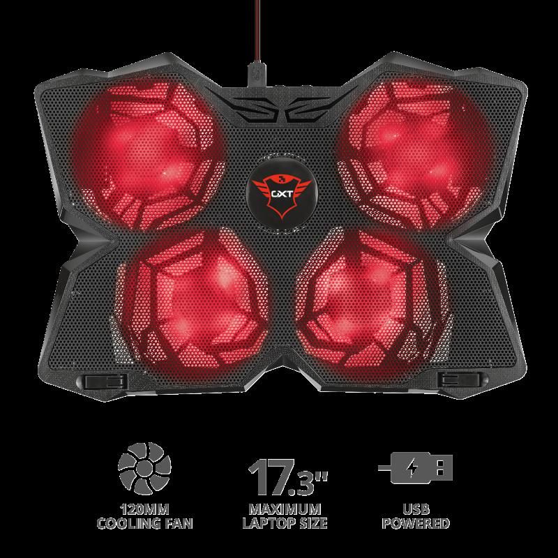 Stand racire Laptop Trust GXT 278 Yozu, negru_1