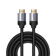 CABLU video Baseus HD Series, HDMI (T) la HDMI (T), rezolutie maxima 4K UHD (3840 x 2160) la 30 Hz, conectori auriti, 8m, negru 