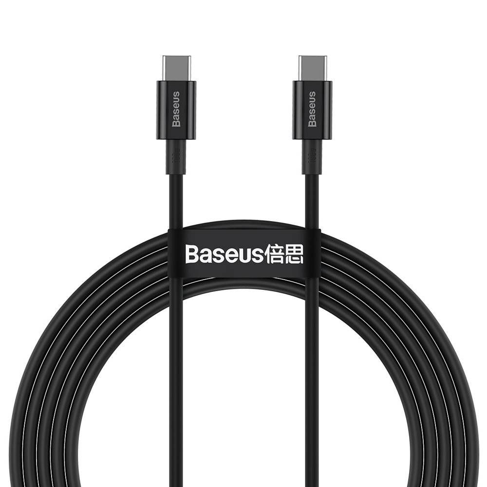 CABLU alimentare si date Baseus Tungsten Gold, Fast Charging Data Cable pt. smartphone, USB la Lightning Iphone 2.4A, brodat, 1m, rezistent zgarieturi, negru 