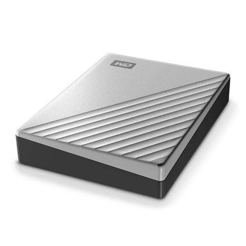 WDC WDBFTM0040BSL-WESN External HDD WD My Passport Ultra 2.5 4TB USB3.1 Silver Worldwide_3