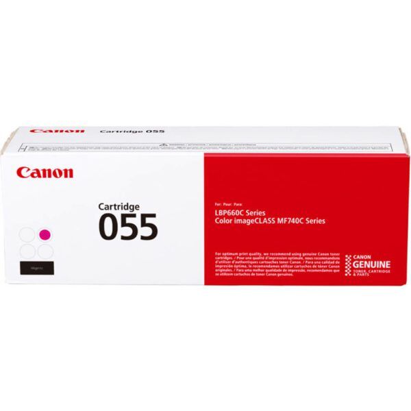 Cartus toner Canon 3014C002AA ,Magenta ,2100 pagini ,Original (CRG055M) 