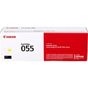 Toner Original Canon Yellow, CRG-055Y, pentru  I-Sensys LBP-663|LBP-664|MF-742|MF-744|MF-746, 2.1K, incl.TV 0.8 RON, 
