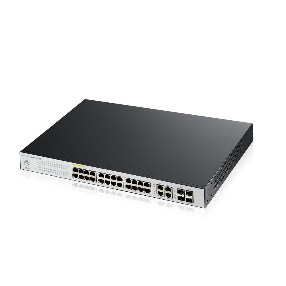 ZYXEL GS1350-26HP-EU0101F ZyXEL GS1350-26HP, 26 Port managed CCTV PoE switch, long range, 375W_1