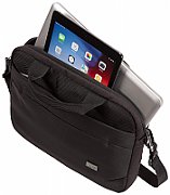 GEANTA CASE LOGIC, pt. notebook de max. 11.6 inch, 1 compartiment, buzunar frontal x 2, waterproof, poliester, negru, 