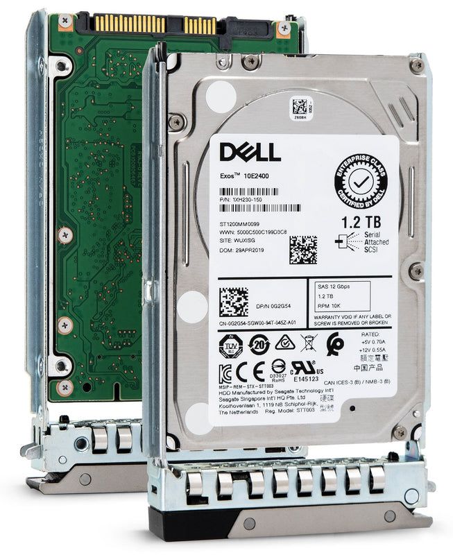 Dell 1.2TB HDD 10K RPM SAS 12Gbps 512n 2.5in HYB CARR G14_1