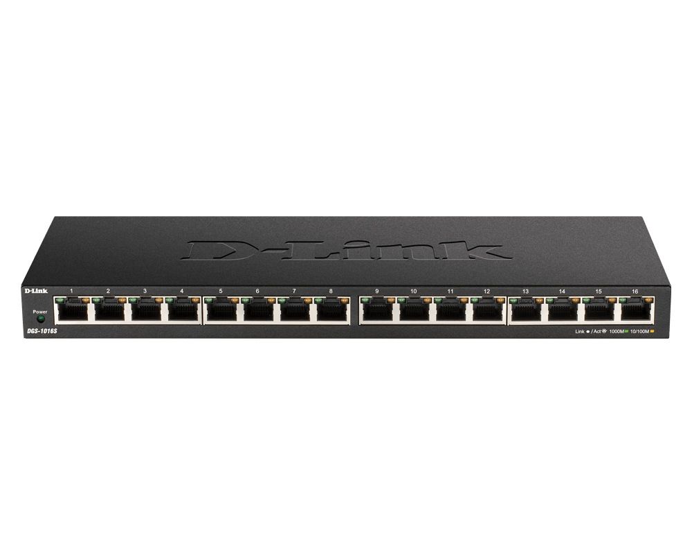 Switch D-Link DGS-1016S, 16 port,10/100/1000 Mbps_1