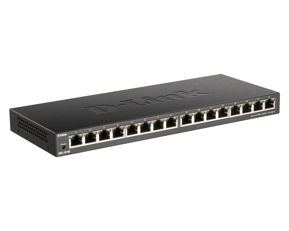 Switch D-Link DGS-1016S, 16 port,10/100/1000 Mbps_2
