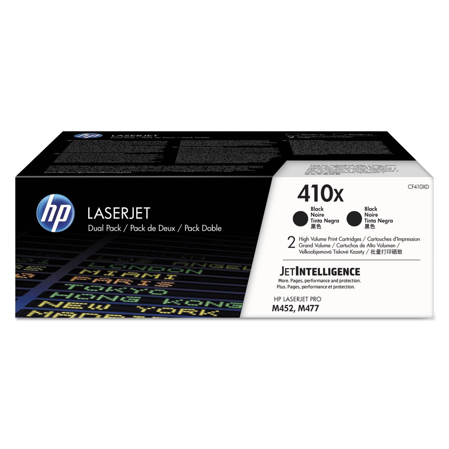 HP CF410XD Toner HP 410X black 2pack 2x6500pgs LaserJet Pro M452/M377/M477_1