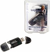 CARD READER extern LOGILINK, interfata USB Type C, citeste/scrie: micro SD; plastic, negru, 
