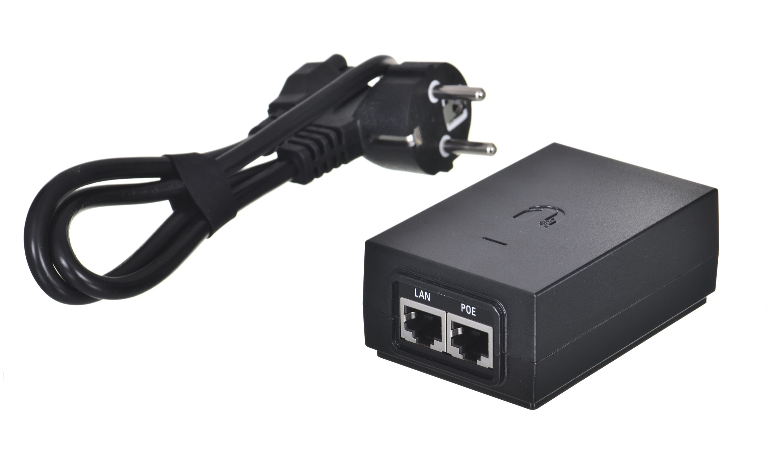 Ubiquiti Poe 24V-30W Eu Power Adapter, POE-24-30W; Interface: GigabitEthernet; Ethernet LAN: 10,100,1000 Mbit/s; 2* Ethernet LAN (RJ -45);Power over Ethernet (PoE) Suport; voltage: 100 - 240V; Frequency:50/60Hz._2