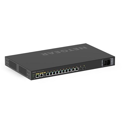 NETGEAR 12-Port AV Line M4250-10G2XF-PoE++ 8x1G Utra90 PoE++ 802.3bt 720W 2x1G 2xSFP+ Managed Switch_3