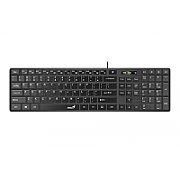 Tastatura Genius SlimStar 126, cu fir, neagra_4