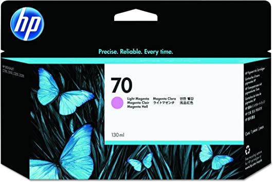 HP 70 original ink cartridge light magenta standard capacity 130ml 1-pack with Vivera ink_1