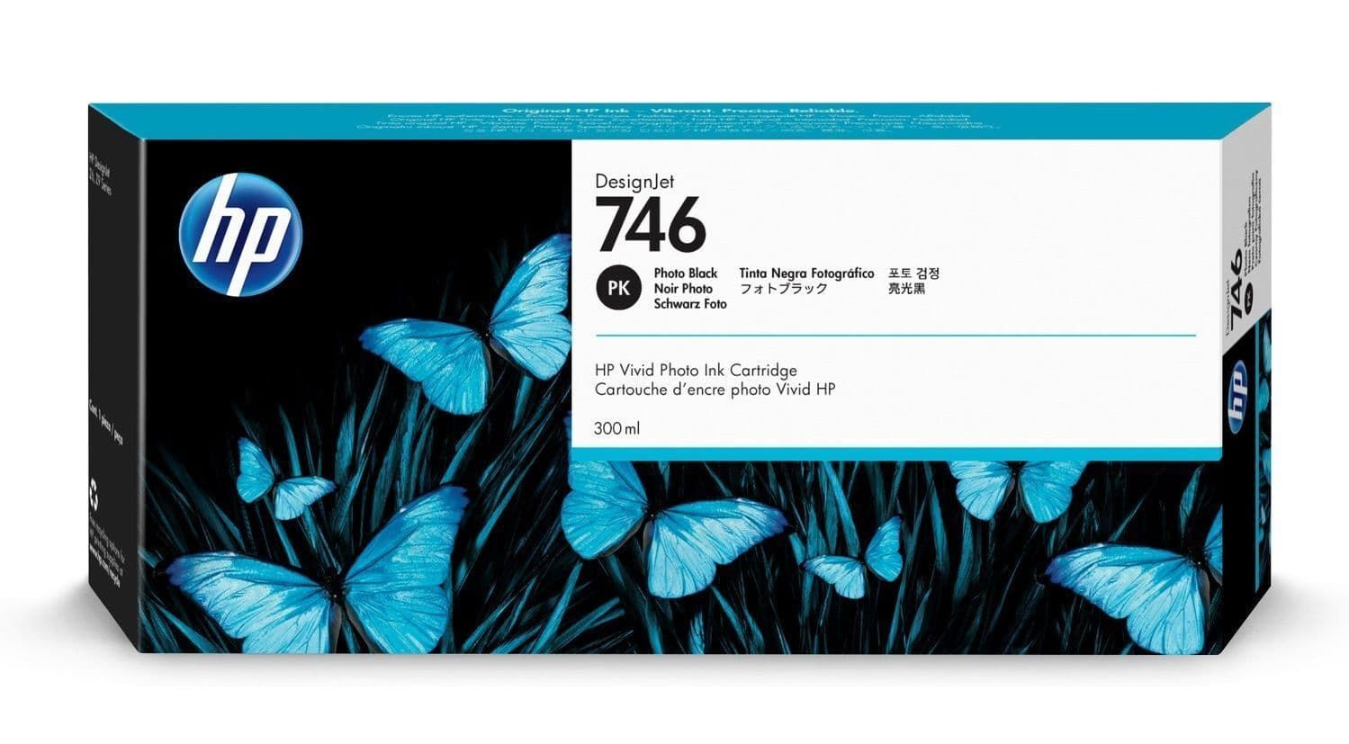 HP 746 300-ml Photo Black Ink Cartridge_1