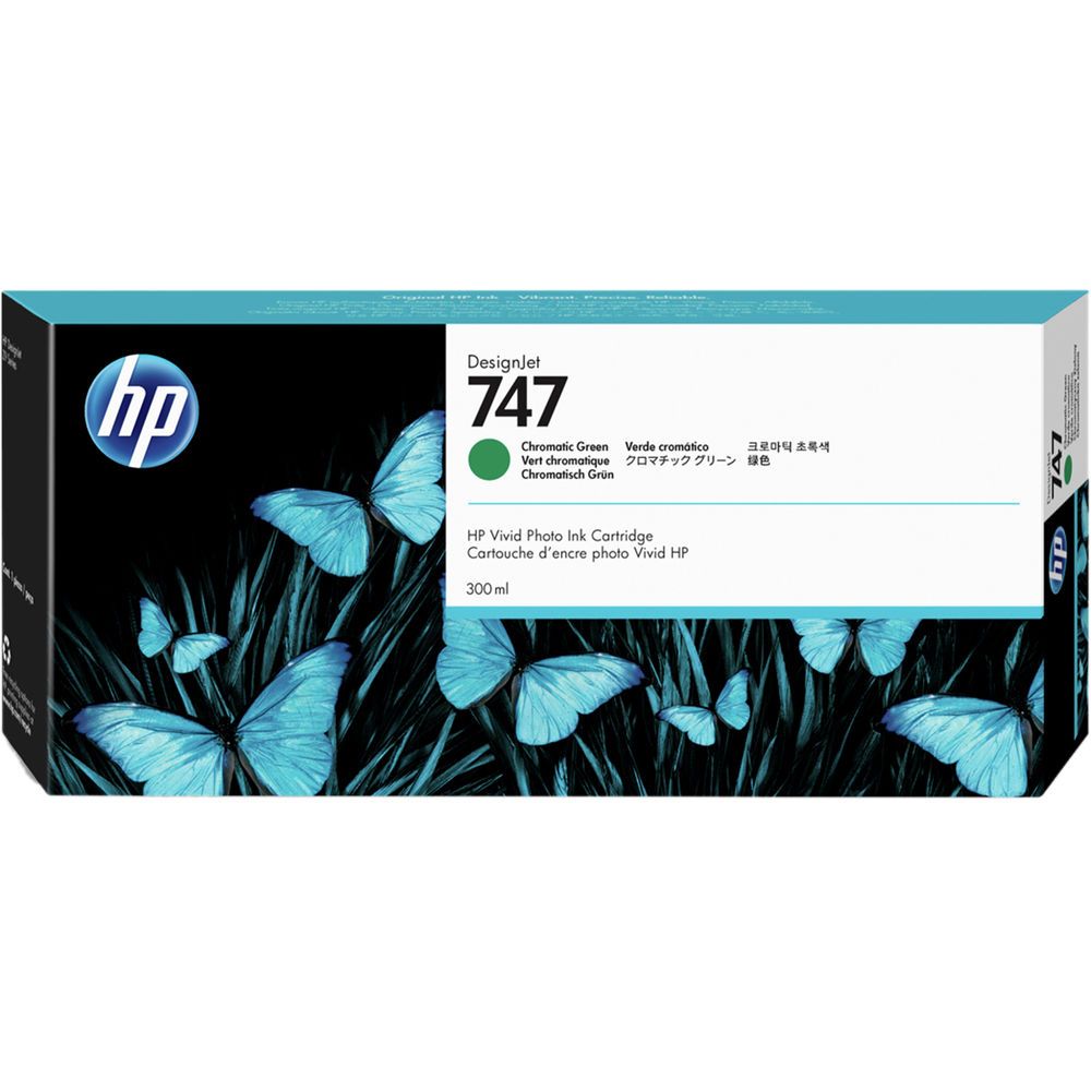 HP 747 300-ml Chromatic Green Ink Cartridge_1
