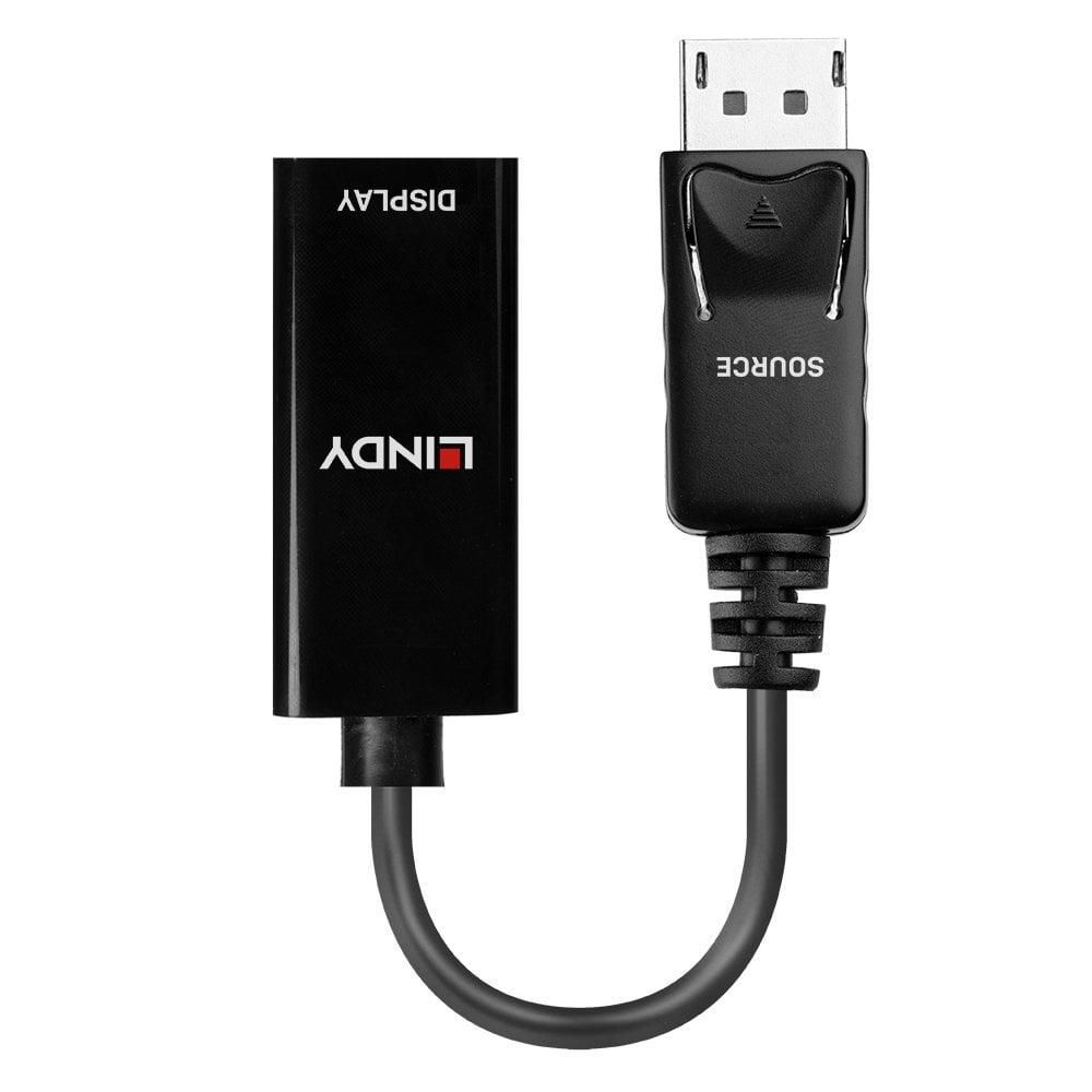 Adaptor Lindy DisplayPort 1.2 to HDMI 1.4  https://www.lindy.co.uk/audio-video-c2/converters-scalers- c105/displayport-1-2-to-hdmi-1-4-converter-p8884_2