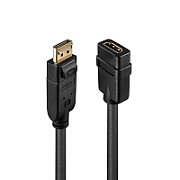 Adaptor Lindy DisplayPort 1.2 to HDMI 1.3 Passive  https://www.lindy.co.uk/audio-video-c2/converters-scalers- c105/displayport-1-2-to-hdmi-1-3-converter-p6816_2