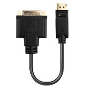 Adaptor Lindy DisplayPort 1.2 to DVI Converter  https://www.lindy.co.uk/audio-video-c2/converters-scalers- c105/displayport-1-2-to-dvi-converter-p6815_2