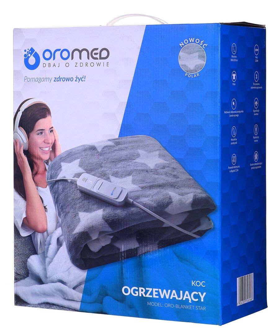 OROMED Electric underblanket 120 W, 130 x 180 cm_4