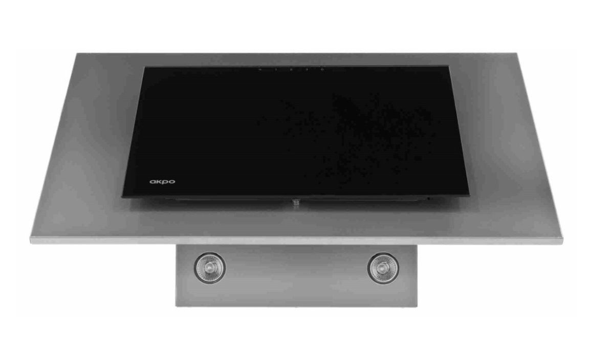 Akpo WK-4 Nero Eco 60 Wall-mounted Gray, Black glass_2