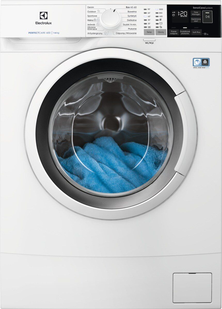Electrolux PerfectCare 600 EW6SN406WP washing machine Front-load 6 kg 1000 RPM White_1