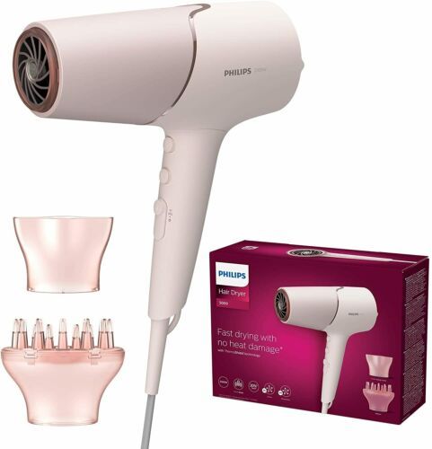 Philips 5000 series BHD530/00 hair dryer 2300 W Pink, White_1