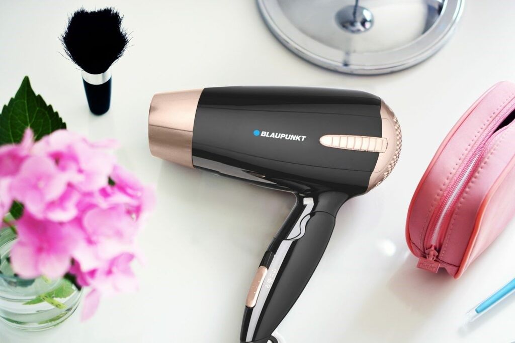 Blaupunkt Hairdryer HDD301BK, 1200W, black-gold_2