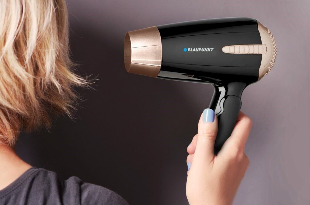 Blaupunkt Hairdryer HDD301BK, 1200W, black-gold_3