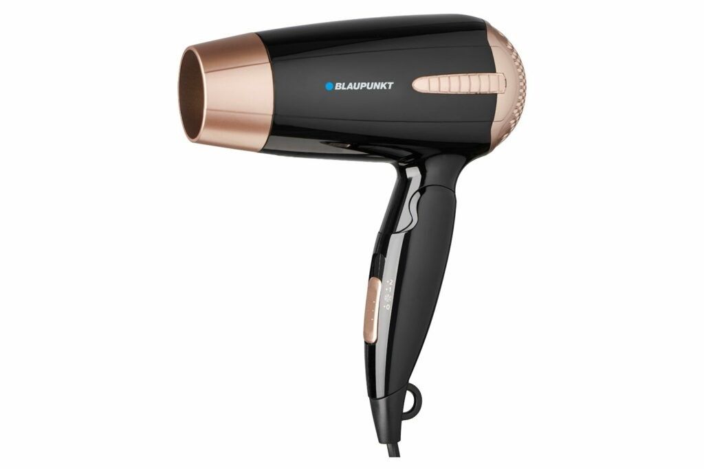 Blaupunkt Hairdryer HDD301BK, 1200W, black-gold_4