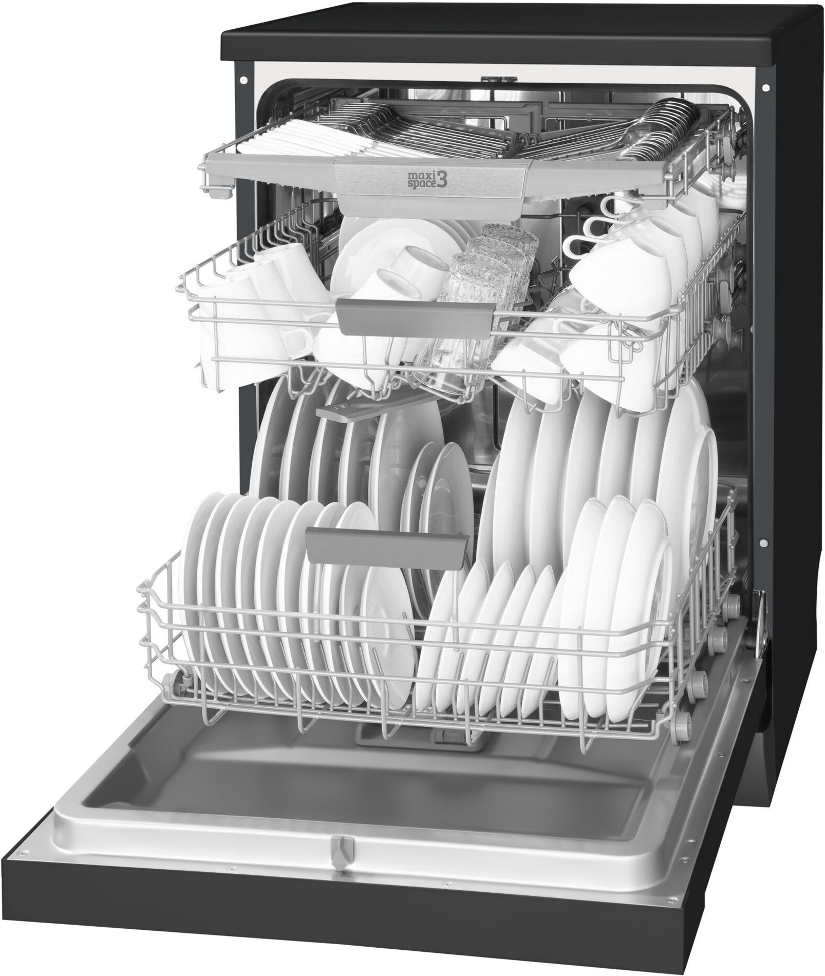 Freestanding dishwasher AMICA DFM66C8EOIBH black_1