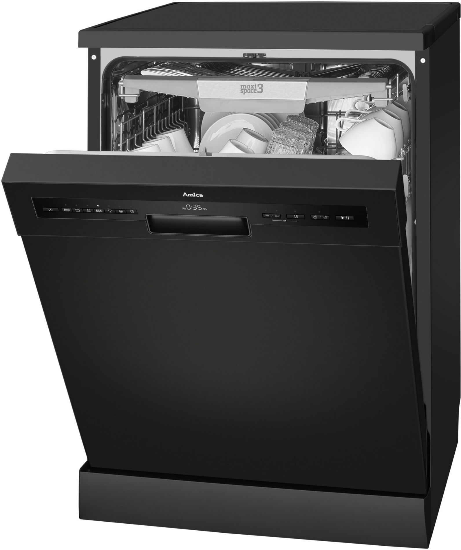 Freestanding dishwasher AMICA DFM66C8EOIBH black_4
