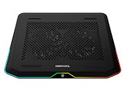 Gembird NBS-2F15-05 Compact dual-fan notebook cooling stand with LED backlight, black_1